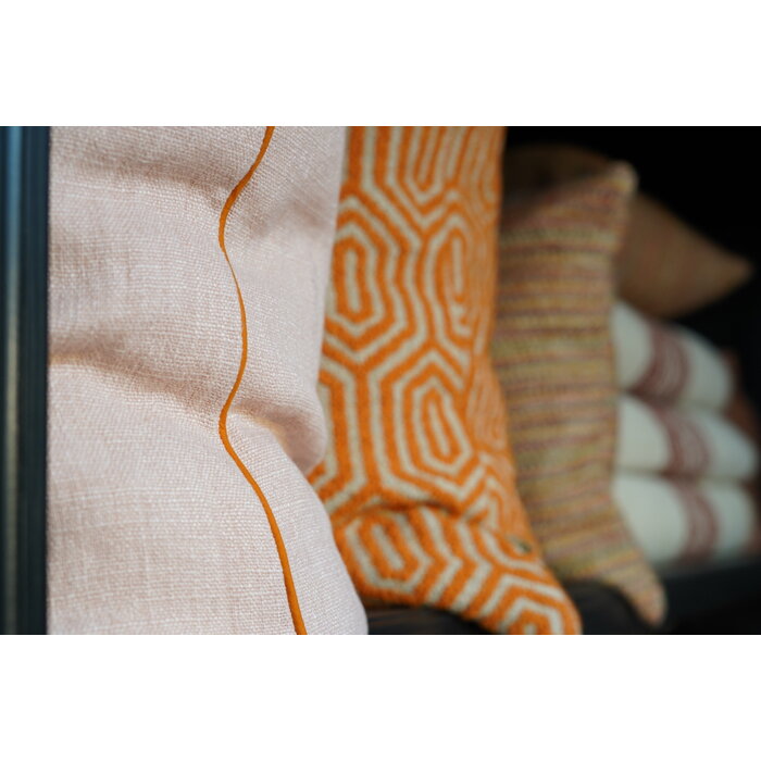 Omar Antwerp Henri Burned Orange Cushion