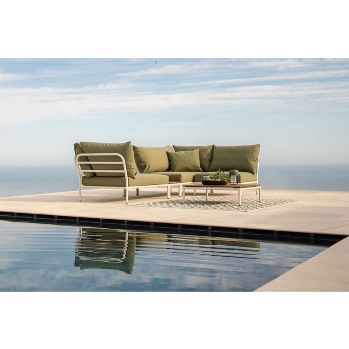 HOUE Level 2 Sofa Left Corner Muted White Frame