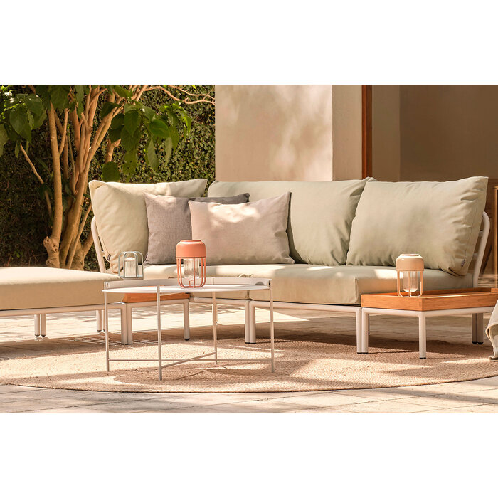 HOUE Level 2 Sofa Left Corner Muted White Frame