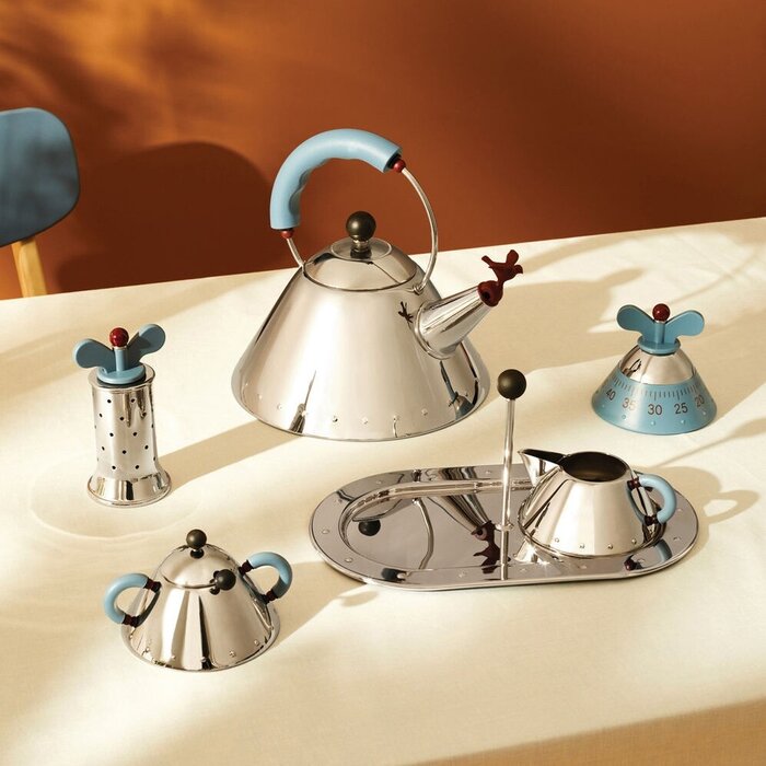 Alessi Sugar Bowl 9097 Black