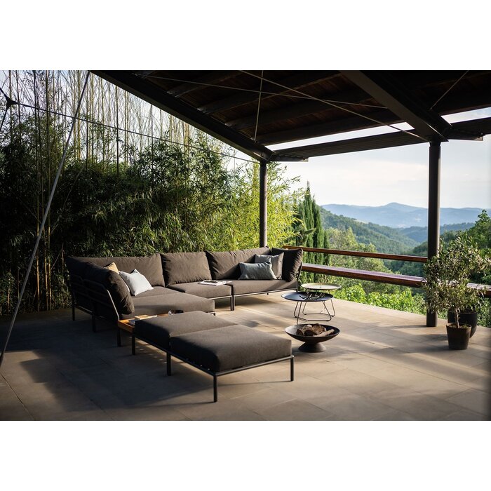 HOUE Level 2 Sofa Left Corner Frame Dark Grey