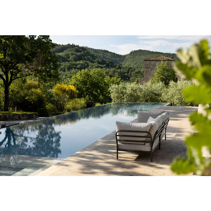 HOUE Level 2 Sofa Left Corner Frame Dark Grey