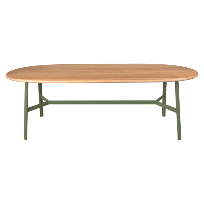 Fermob So'o Oval Oak Table 220 x 95 cm