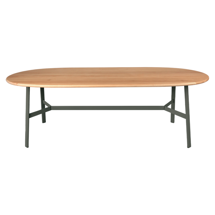 Fermob So'o Oval Oak Table 220 x 95 cm