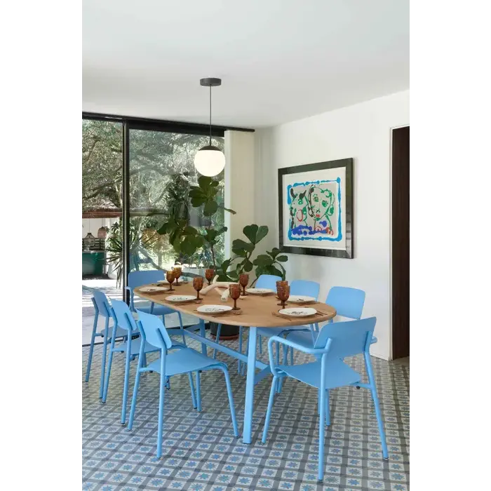 Fermob So'o Oval Oak Table 220 x 95 cm