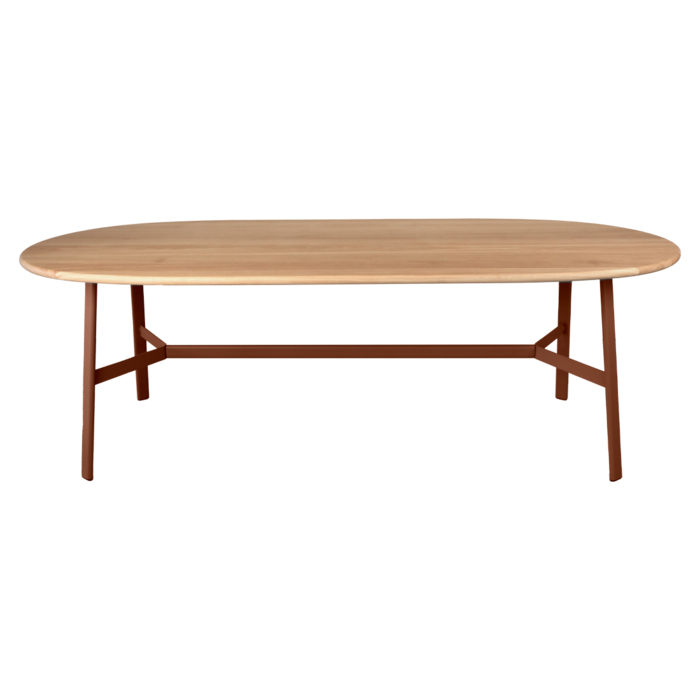 Fermob So'o Oval Oak Table 220 x 95 cm
