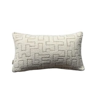Omar Antwerp Connor Ivory Reverse Cushion 30 x 50 cm