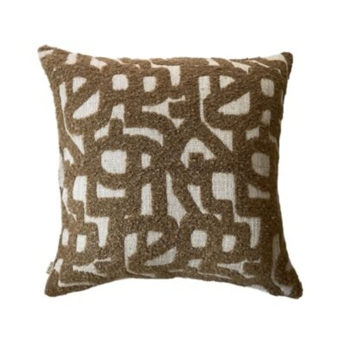 Omar Antwerp Gutier Cushion Coffee/Beige