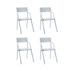 Flip-up Chair Set of 4
