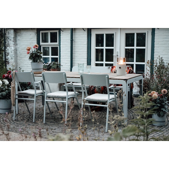 Weltevree Bended Table Wood including Benches