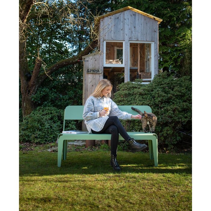 Weltevree Bended Table Wood including Benches