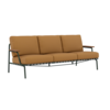 Settle Sofa 3-Seater Dark Green Frame Ribbed Weave