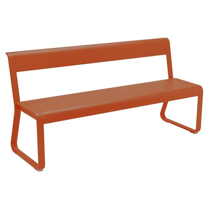 Fermob Bellevie Bench with Backrest