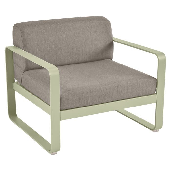 Fermob Bellevie Armchair Grey Taupe Cushion