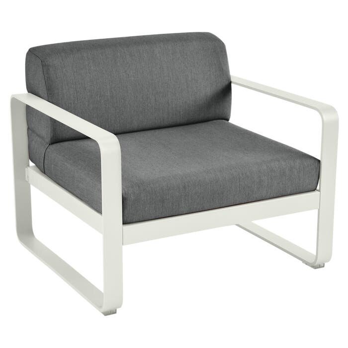 Fermob Bellevie Armchair Graphite Grey Cushion