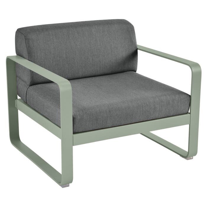 Fermob Bellevie Armchair Graphite Grey Cushion