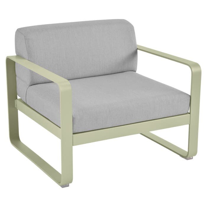 Fermob Bellevie Armchair Flannel Grey Cushion