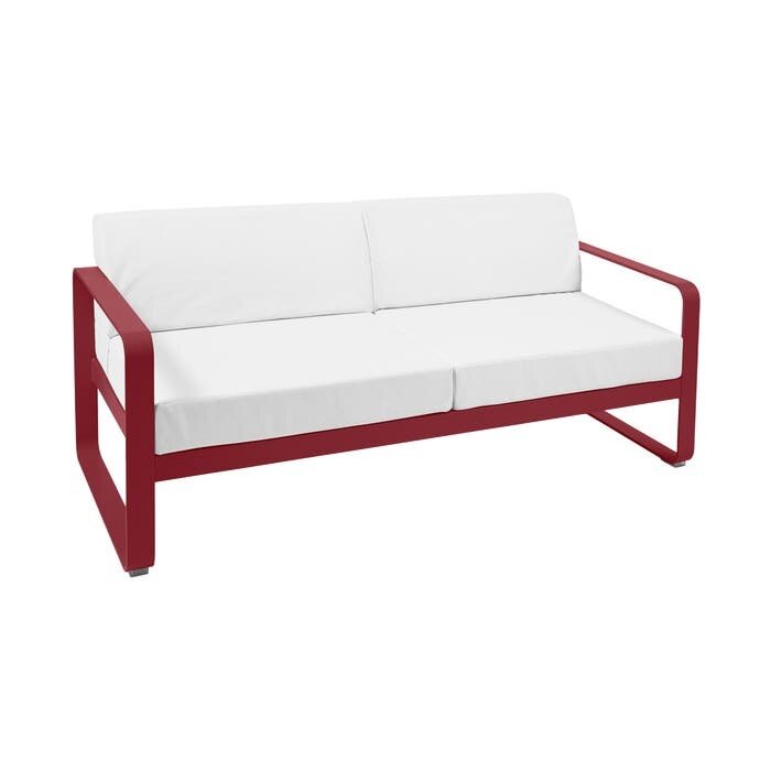 Fermob Bellevie 2-Seater Sofa Off-White Cushion