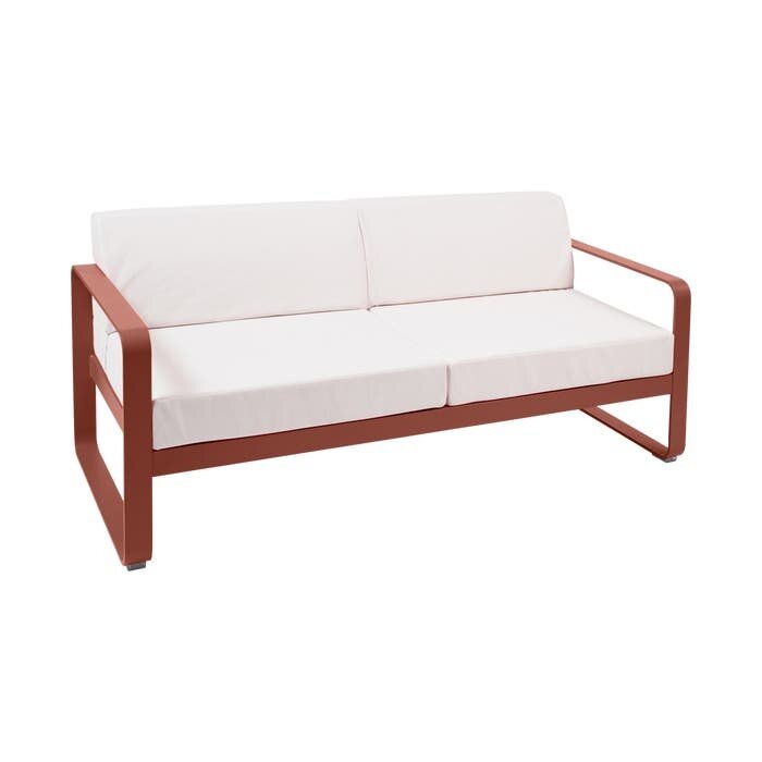 Fermob Bellevie 2-Seater Sofa Off-White Cushion