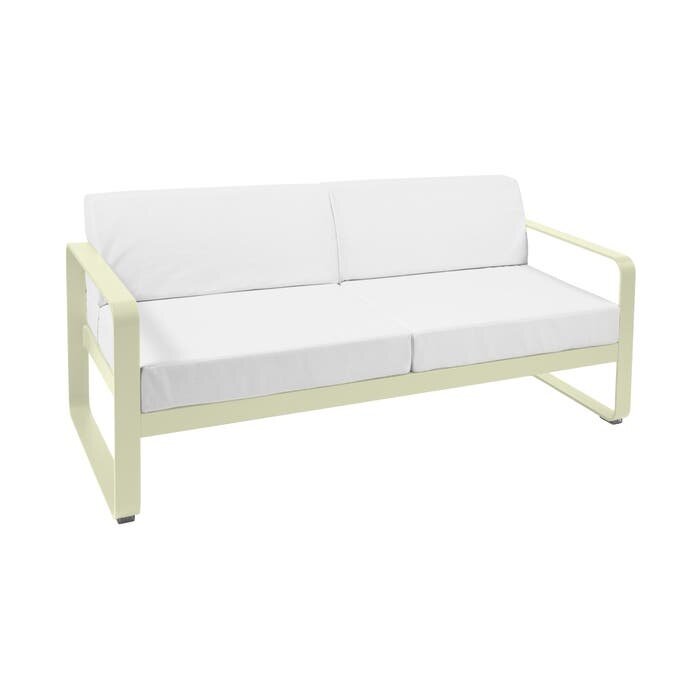 Fermob Bellevie 2-Seater Sofa Off-White Cushion