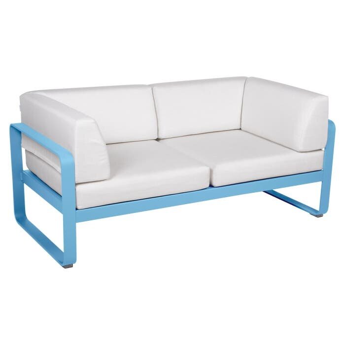 Fermob Bellevie 2-Seater Club Sofa Off-White Cushion