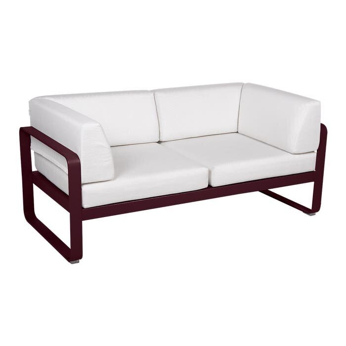 Fermob Bellevie 2-Seater Club Sofa Off-White Cushion