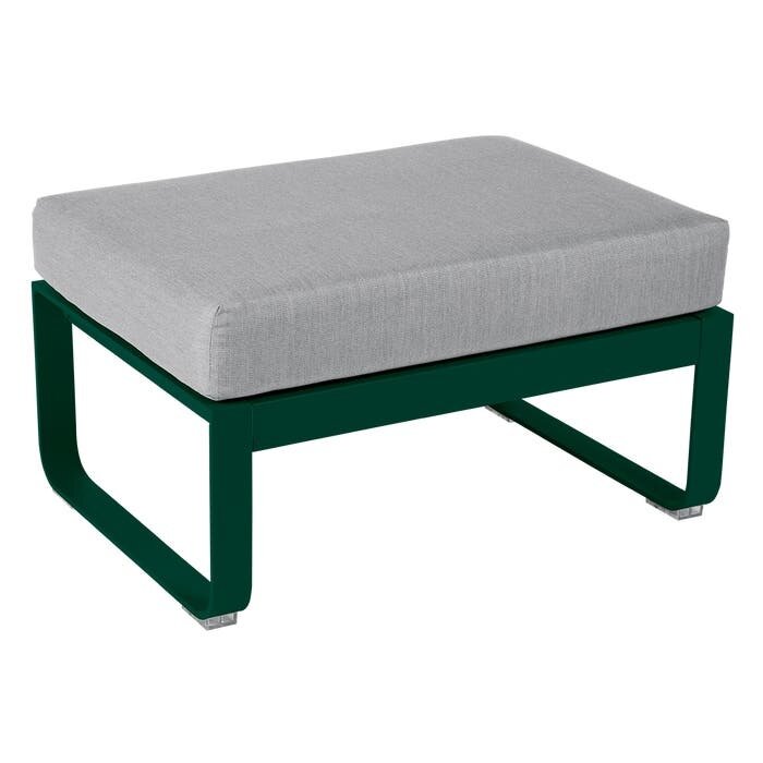Fermob Bellevie 1-Seater Ottoman Flannel Grey Cushion
