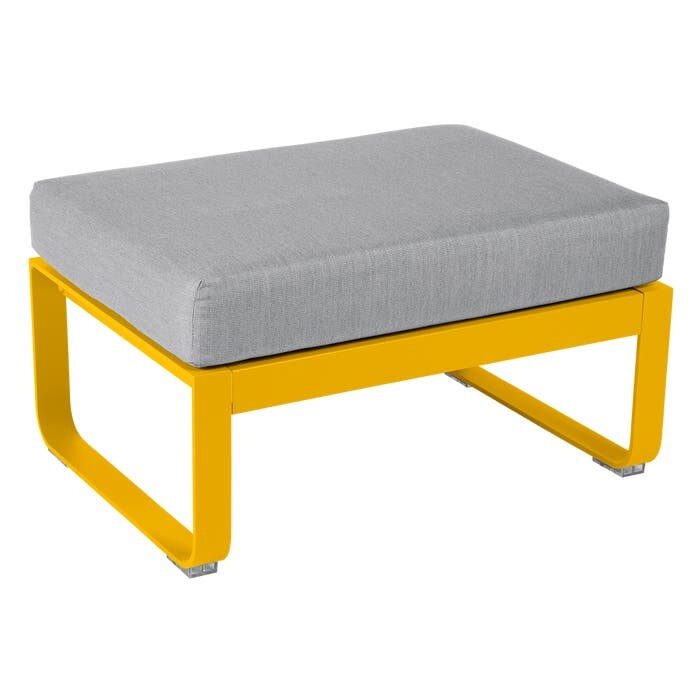 Fermob Bellevie 1-Seater Ottoman Flannel Grey Cushion