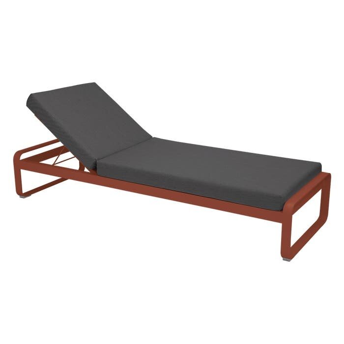 Fermob Bellevie Sunlounger Graphite Grey Cushion