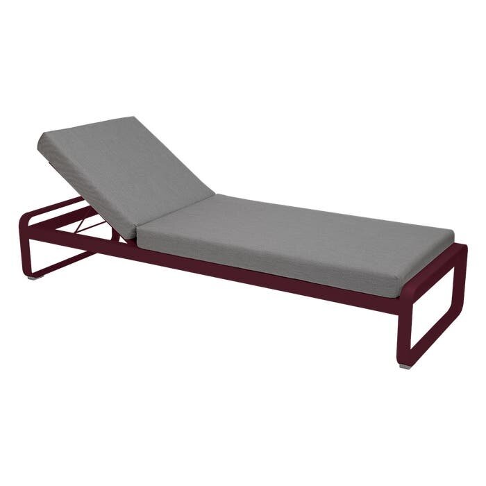 Fermob Bellevie Sunlounger Flannel Grey Cushion