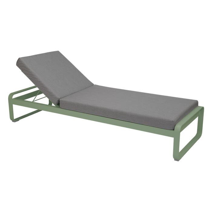 Fermob Bellevie Sunlounger Flannel Grey Cushion