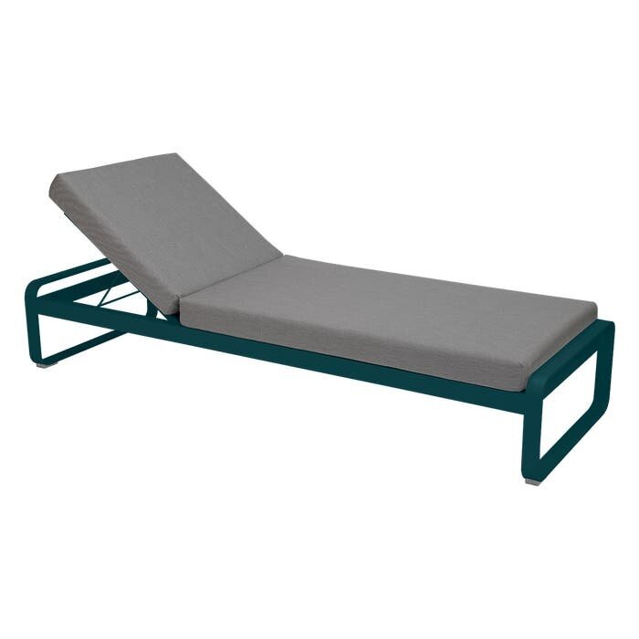 Fermob Bellevie Sunlounger Flannel Grey Cushion