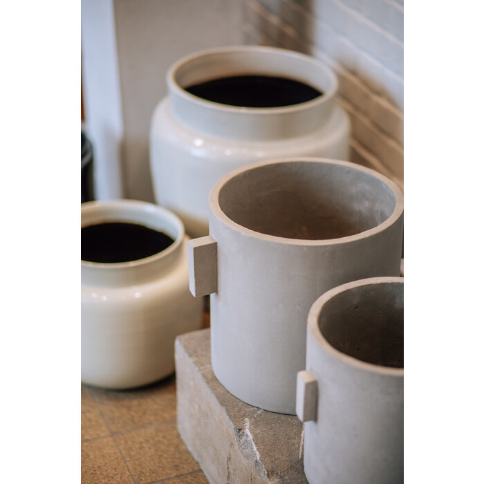Serax Flower Pot Concrete Round Natural XL