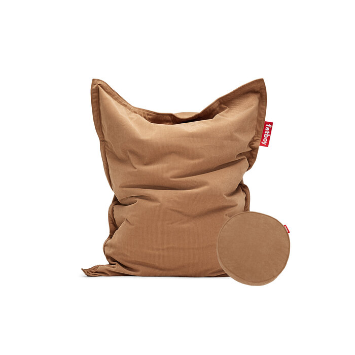 Fatboy Recycled Original Slim Cord Zitzak + Kussen