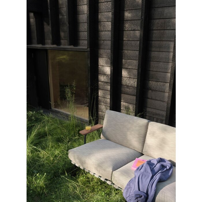 Muuto Settle Sofa 3-Seater Dark Green Frame Laze