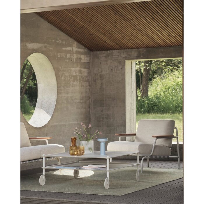 Muuto Settle Sofa 3-Seater Taupe Frame Laze