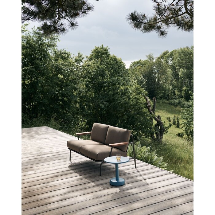 Muuto Settle Sofa 3-Seater Taupe Frame Laze