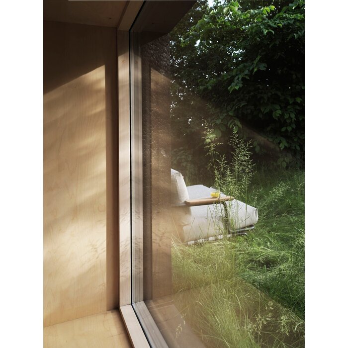 Muuto Settle Sofa 3-Seater Grey Frame Laze