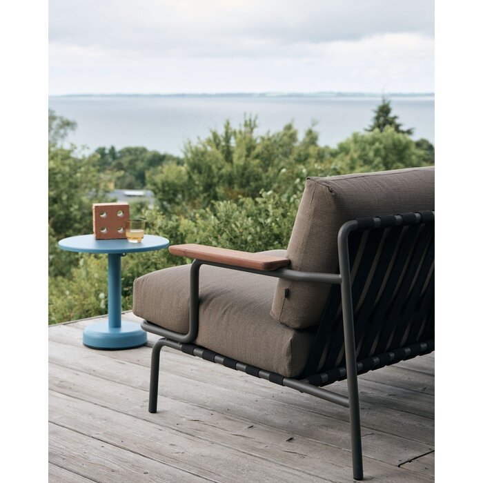 Muuto Settle Sofa 3-Seater Grey Frame Laze