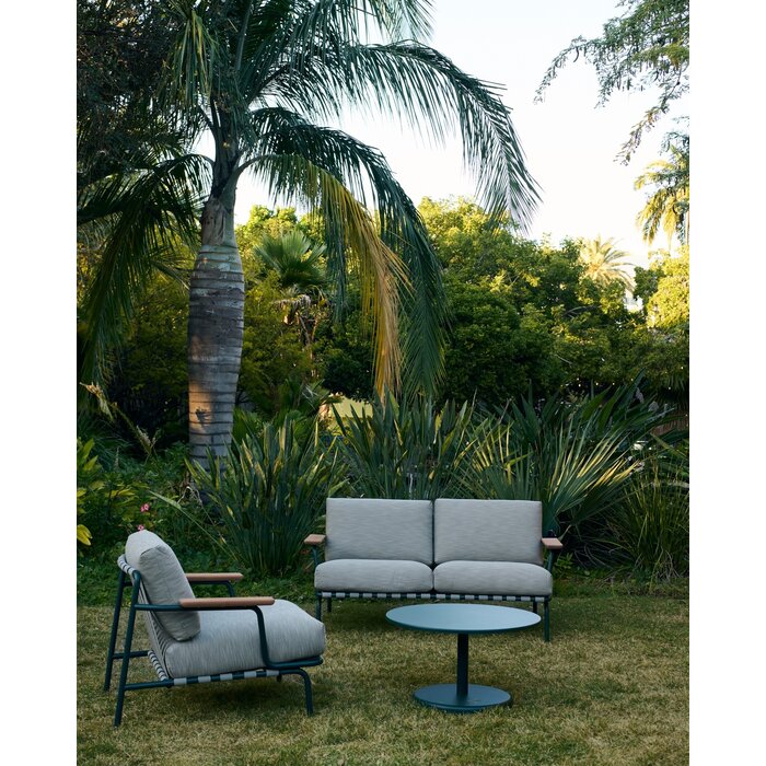 Muuto Settle Sofa 3-Seater Grey Frame Laze