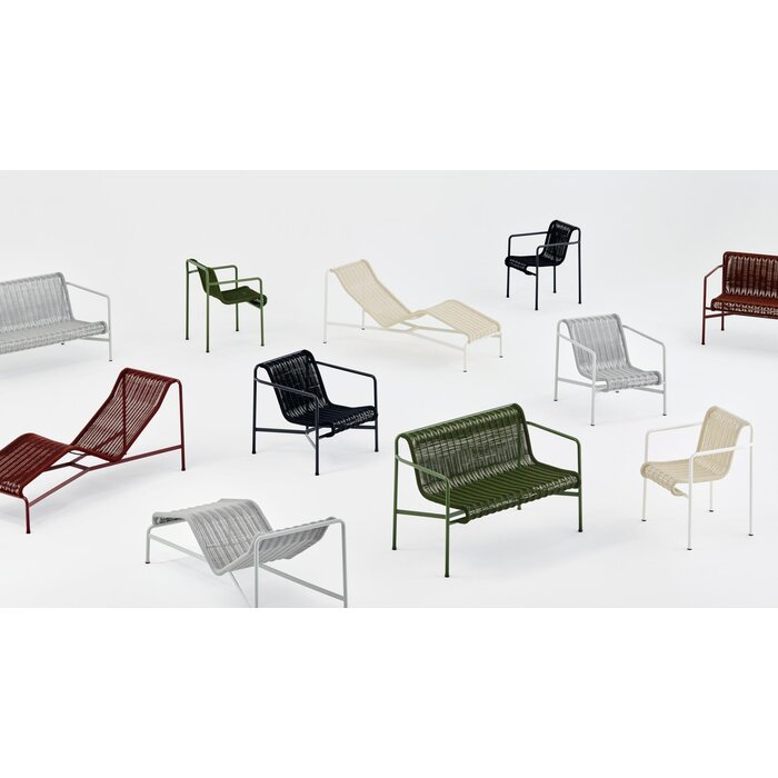 HAY Palissade Cord Lounge Chair Low