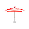 Stripesol Parasol + Base Light Grey Ø 350 cm