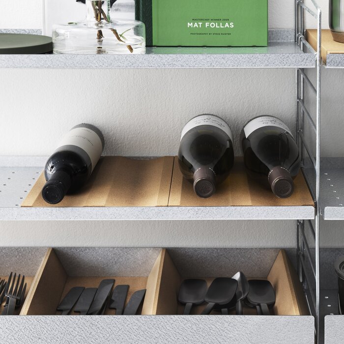 String Furniture Cork Bottle Tray 29.6x19.3 cm