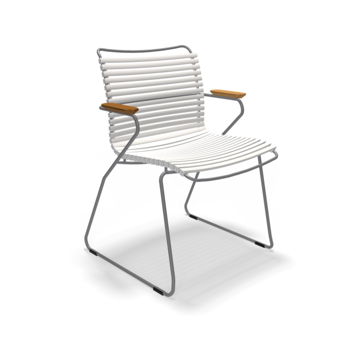 HOUE Tuinset 8x Click Dining Armchair + Four Table 270 cm