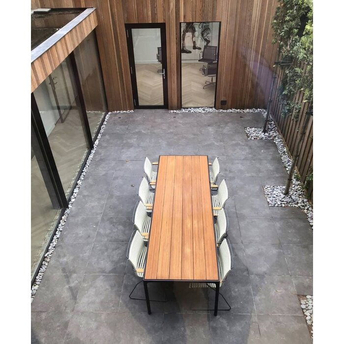 HOUE Tuinset 8x Click Dining Armchair + Four Table 270 cm