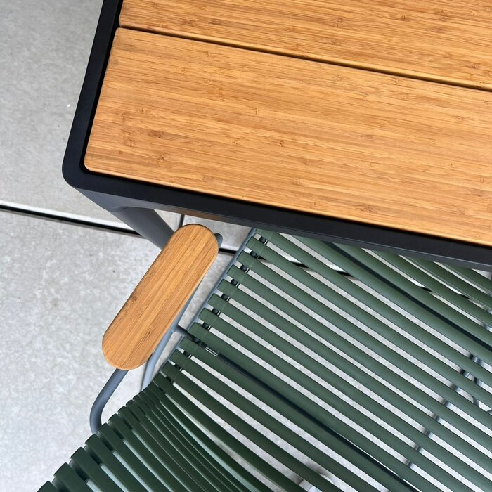 HOUE Tuinset 8x Click Dining Armchair + Four Table 270 cm