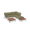 Level 2 Sofa Set 2 Frame Dark Grey