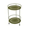 Guinguette Trolley Side Table Perforatie