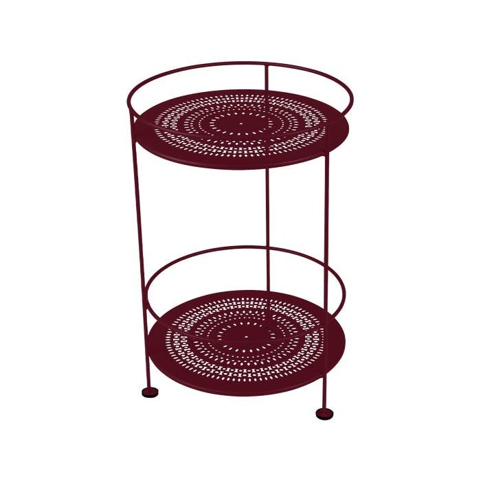 Fermob Guinguette Trolley Side Table Perforatie