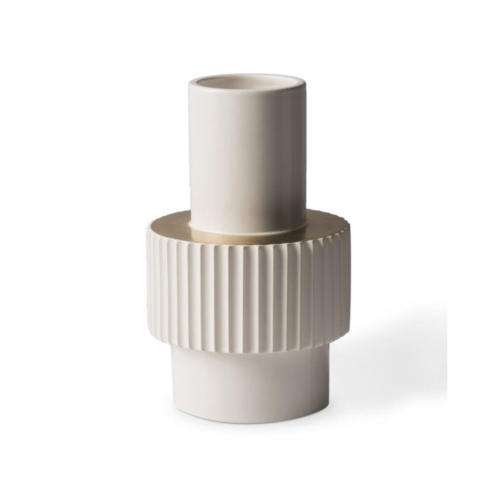 Pols Potten Vase Gear White